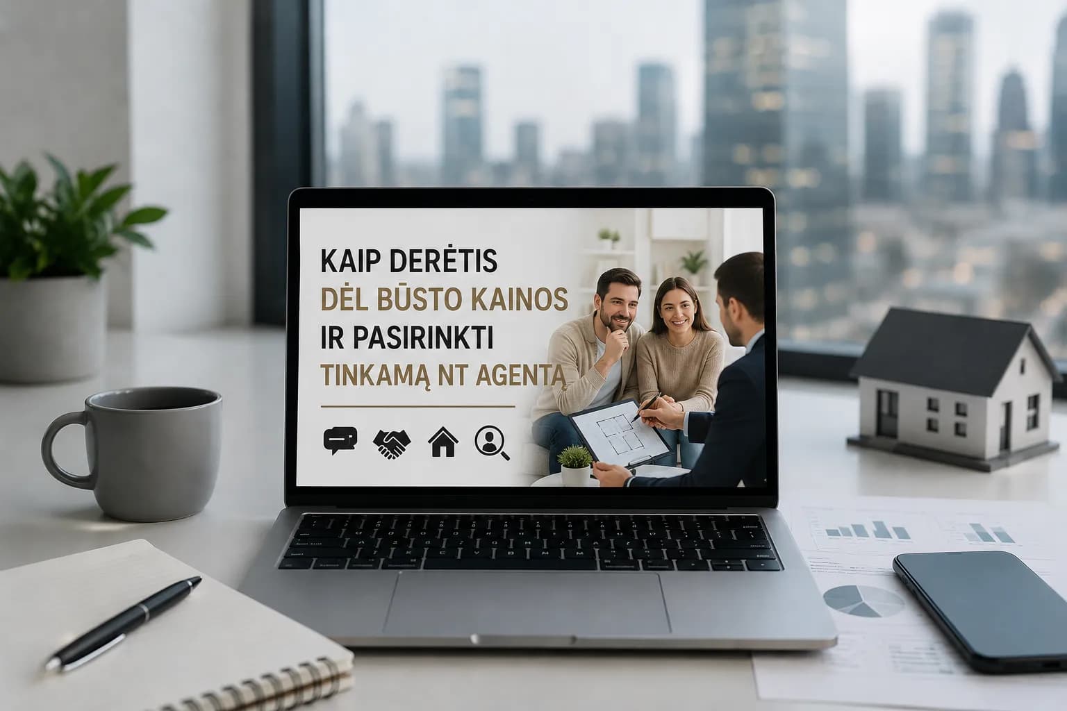 Kaip derėtis dėl būsto kainos ir pasirinkti tinkamą NT agentą